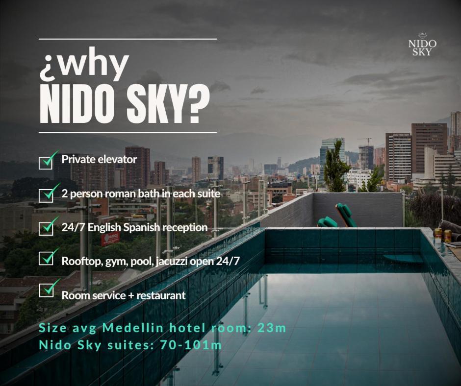 Nido Sky Aparthotel Medellín Kültér fotó